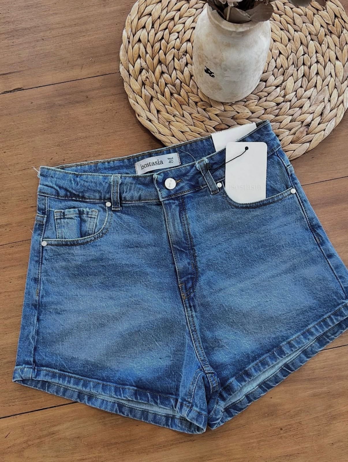 rufinas short denim clasico